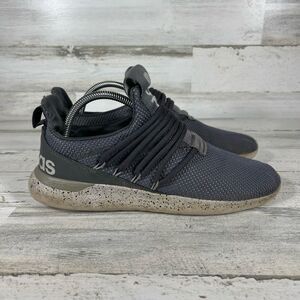 Adidas Men's Lite Racer Adapt Grey Core Black Athletic Shoes‎ Size 8